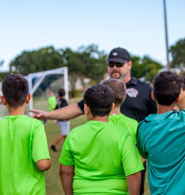 soccer-coach Eric Reikenis as a soccer coach